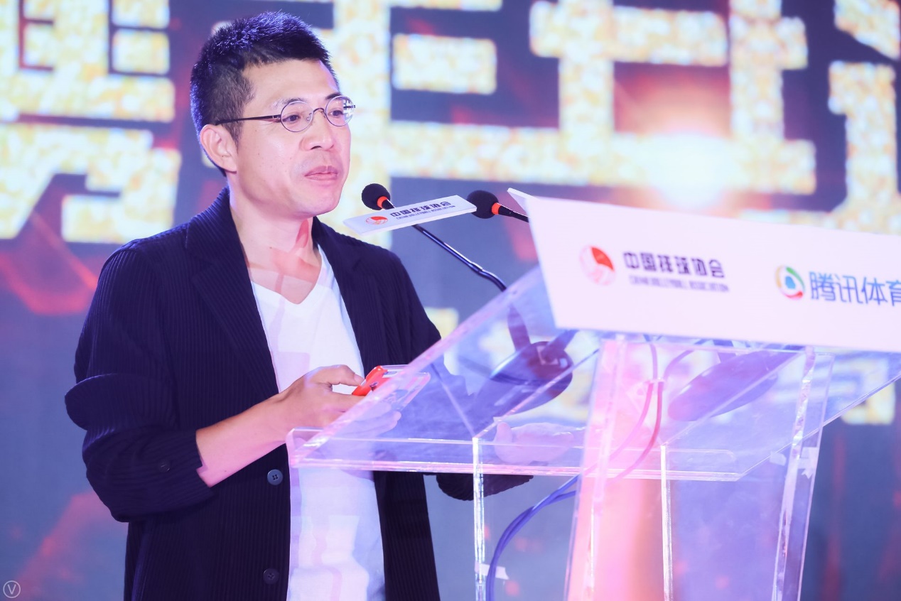 腾讯体育经纪业务中心总经理王永治介绍双方合作缘起.jpg